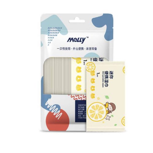 دستمال مرطوب جیبی تک برگ کودک