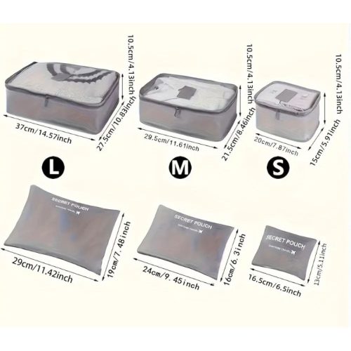 پک ۶ تکه نظمدهنده چمدان