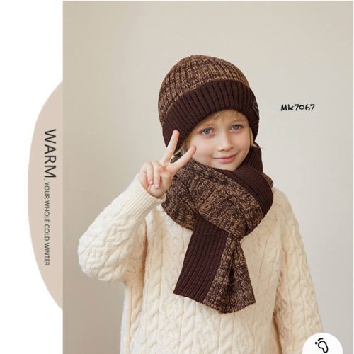 ست شال و کلاه و دستکش