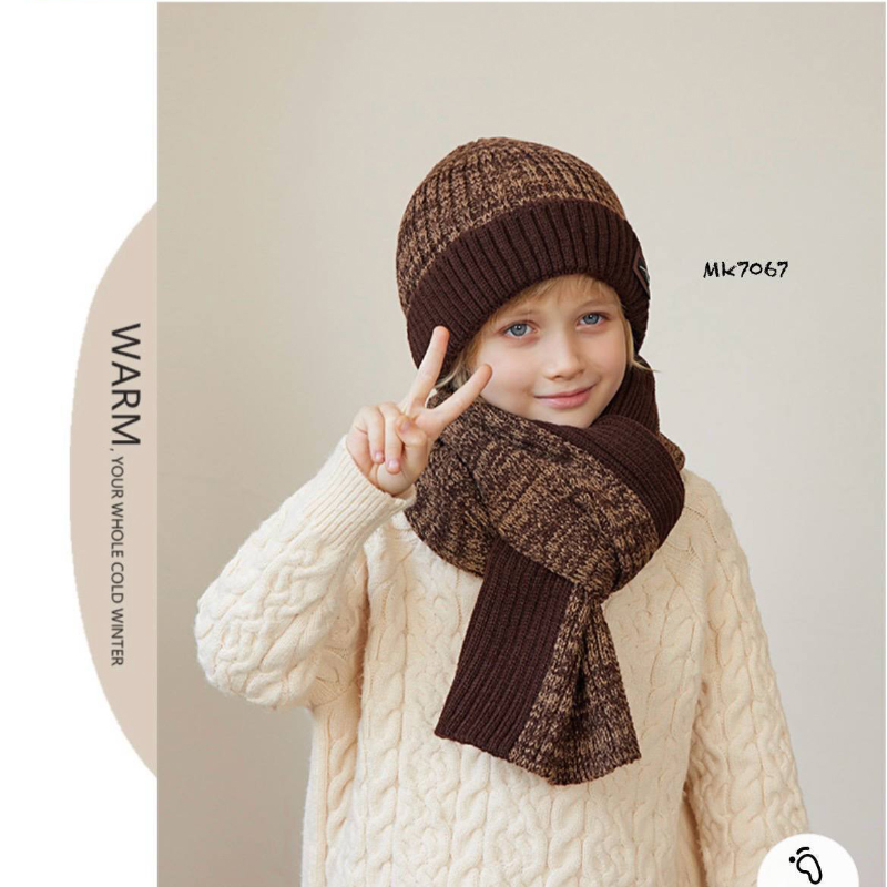 ست شال و کلاه و دستکش