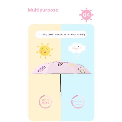  چتر تاشو تمام اتوماتیک طرح یونیکورن