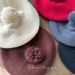 کلاه های فرانسوی طرح پوم دار