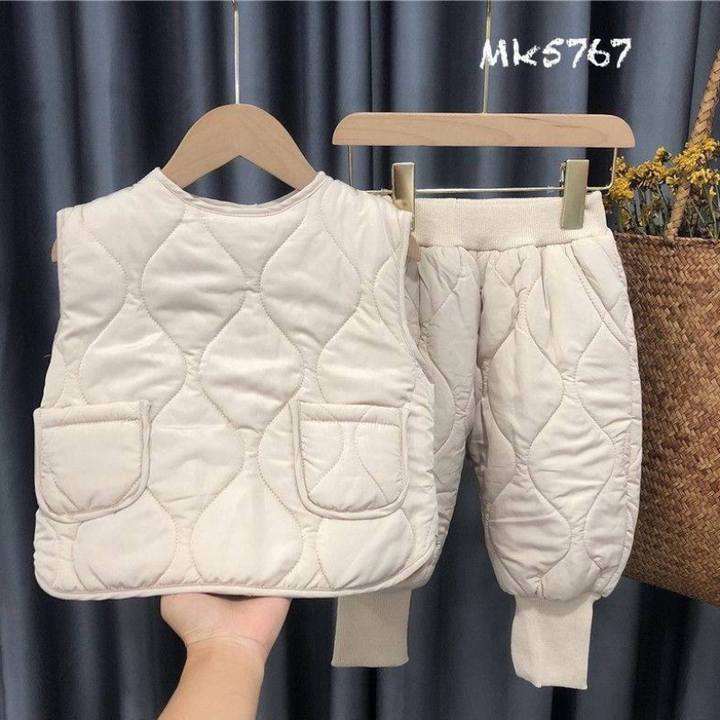 ⁨ ست ژیله شلوار کاپشنی اسپرت