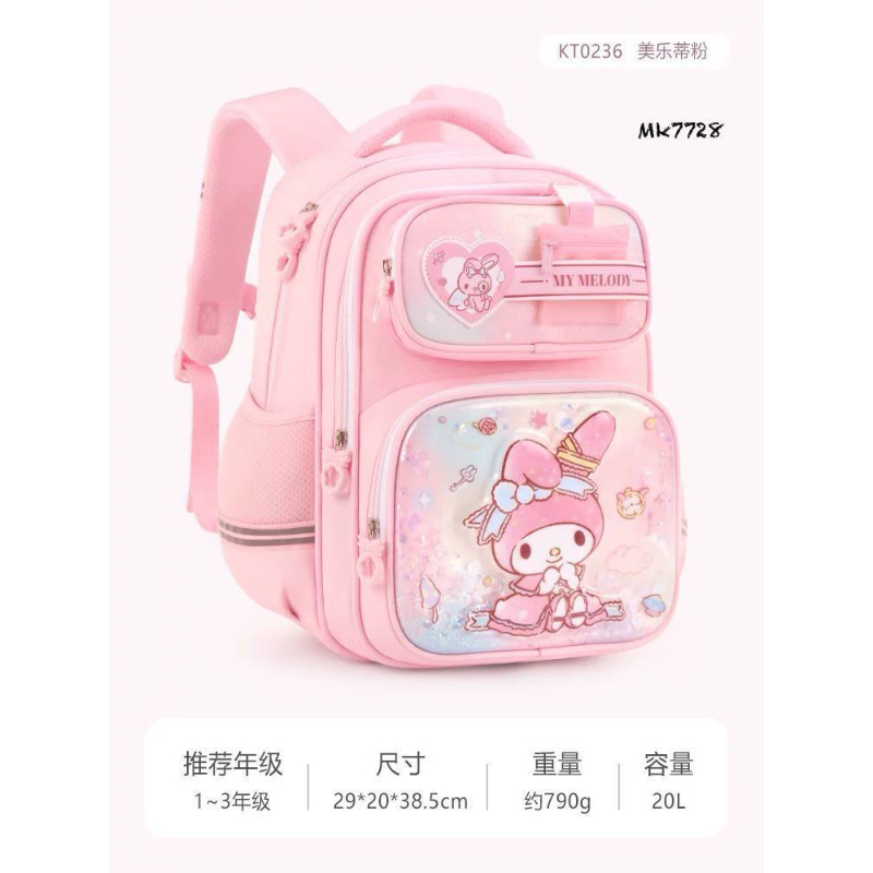 کوله پشتی های آکواریومی سانریو