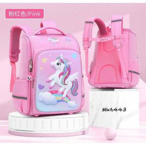 کوله پشتی صندوقی طرح یونیکورن