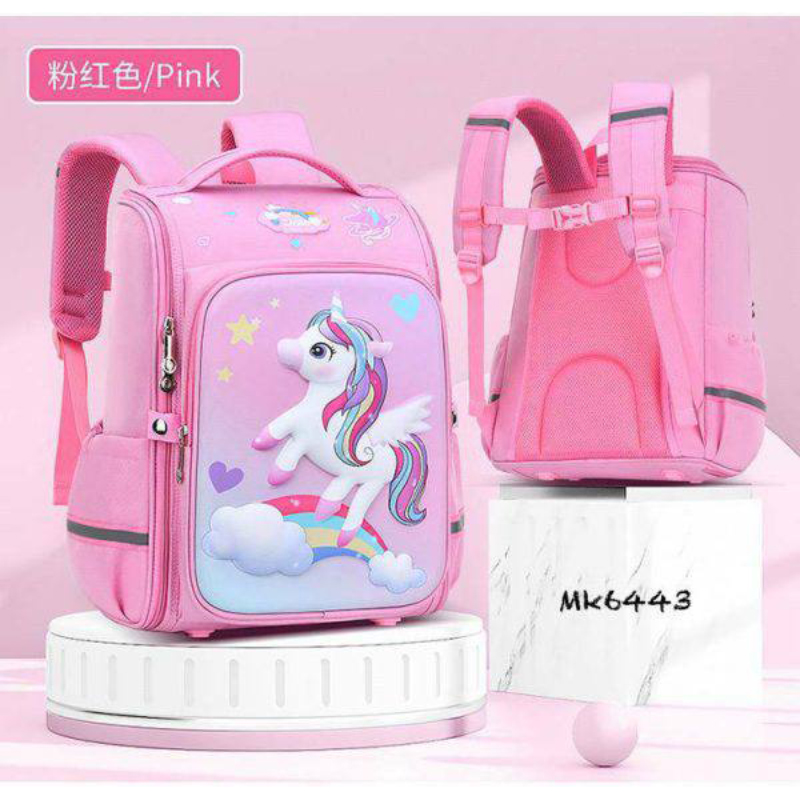 کوله پشتي صندوقی طرح یونیکورن