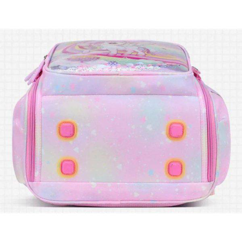 کوله پشتی صندوقی طرح یونیکورن آکواریومی