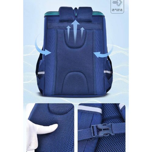 کوله پشتي صندوقی طرح برجسته