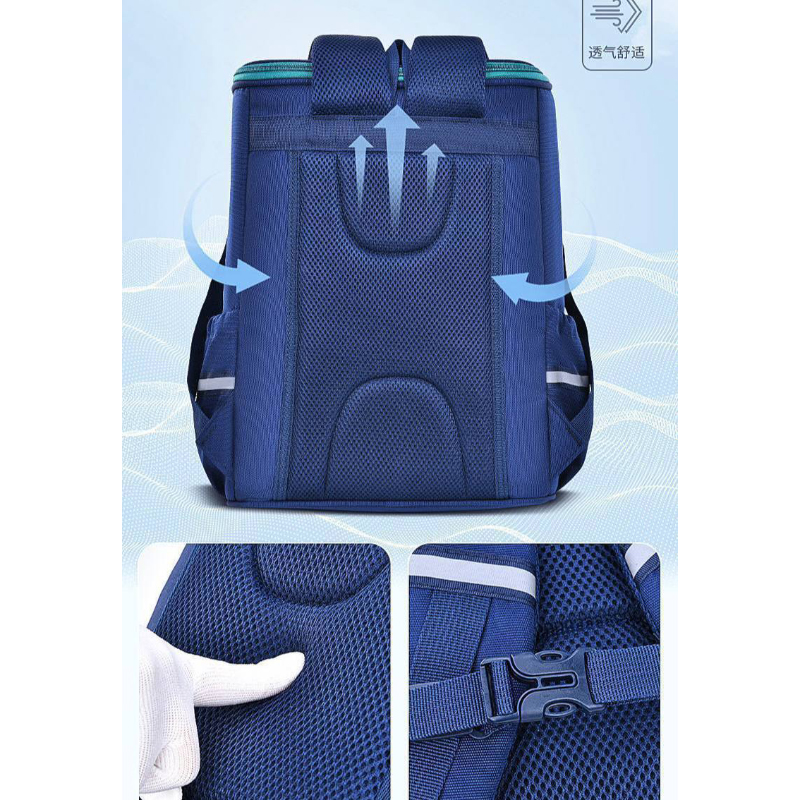 کوله پشتي صندوقی طرح برجسته