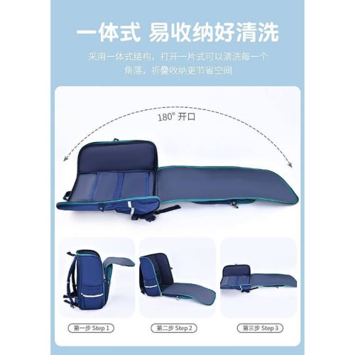 کوله پشتي صندوقی طرح برجسته