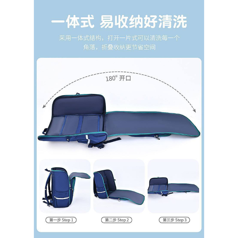 کوله پشتي صندوقی طرح برجسته