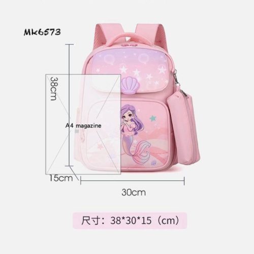 کوله پشتي های طرح پری دریایی و صدف