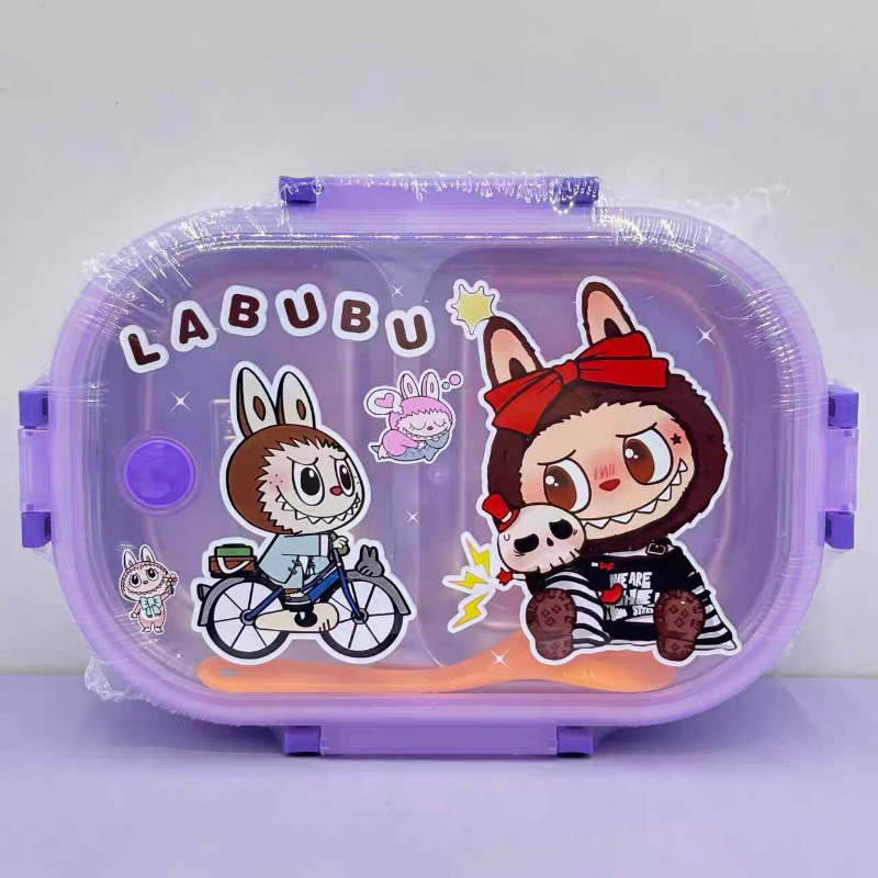 ظرف غذاهای استیل ۲ قسمتی