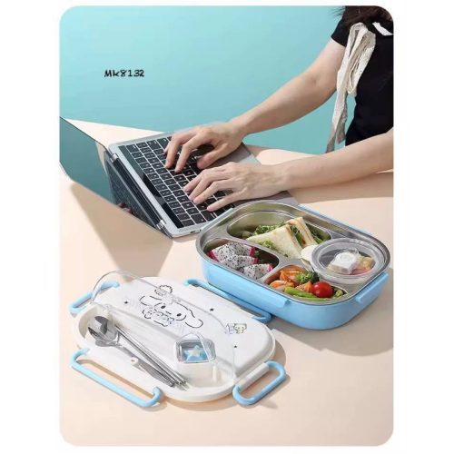 ظرف غذا های استیل ۴ قسمتی