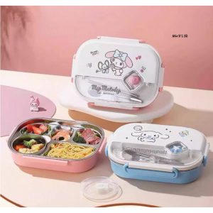 ظرف غذا های استیل ۴ قسمتی