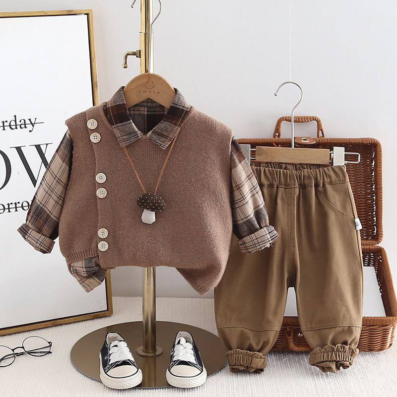 ست شومیز و شلوار و ژیله