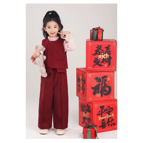 ست ژیله شلوار مخملی