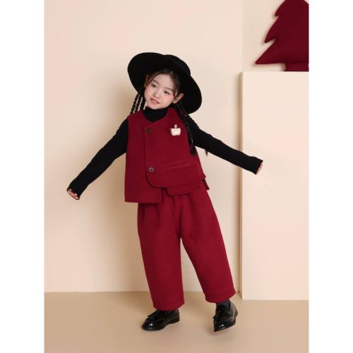 ست ژیله شلوار مخملی