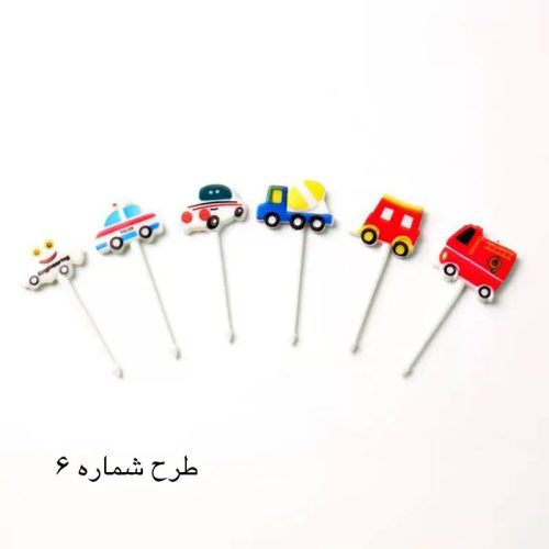 چنگال میوه کودک طرح حیوانات فانتزی