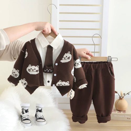  ست ۴ تکه مجلسی طرح گربه ای