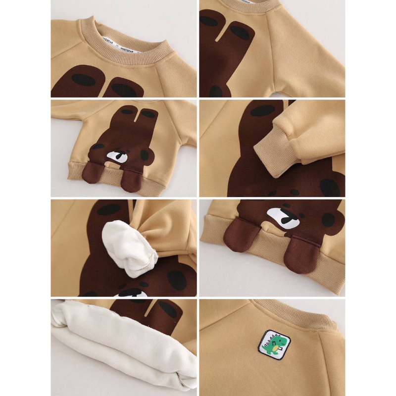 ست بلوز شلوار طرح خرسی