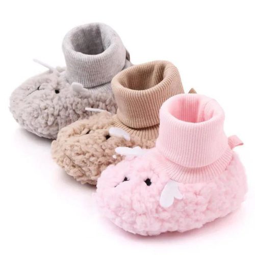 پاپوش نوزادی زمستانی طرح شانی شیپ