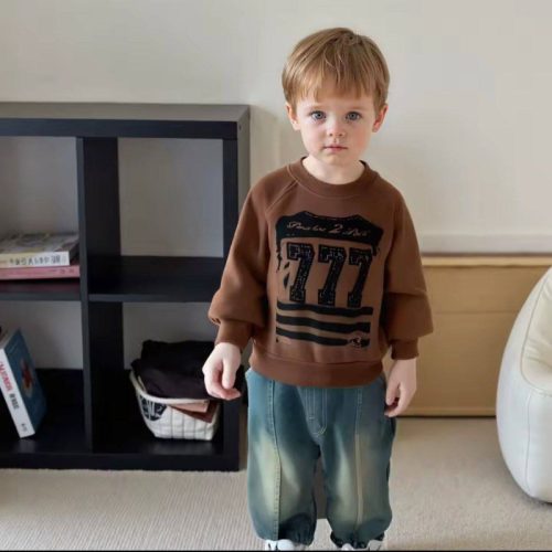  ست بلوز شلوار جین طرح 777