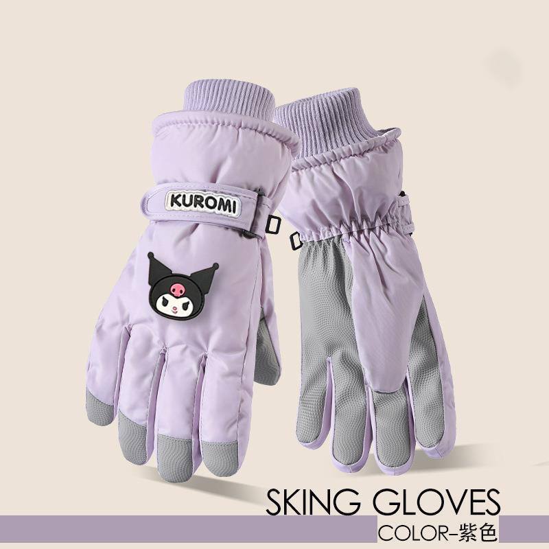 دستکش های تو کرکی کرومی