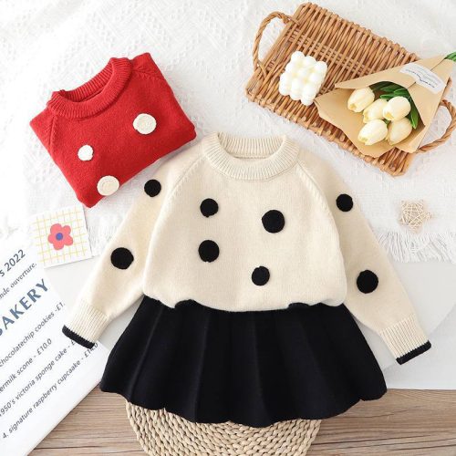  ست بلوز دامن بافت خالخالی