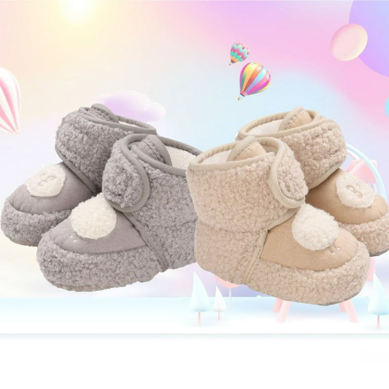 پاپوش نوزادی زمستانی طرح ببعی