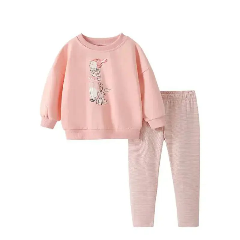 ست بلوز و شلوار دخترانه برند Malwee (مناسب کودکان 3 تا 9 سال)