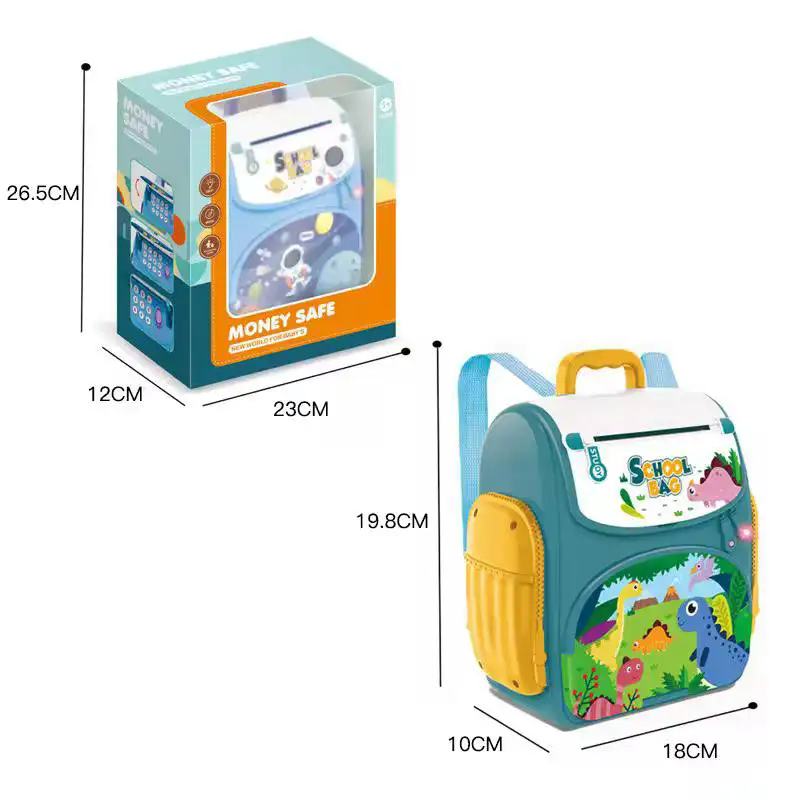 قلک رمزدار مدل کوله پشتی هوشمند (برای کودکان ۳ تا ۱۲ سال)