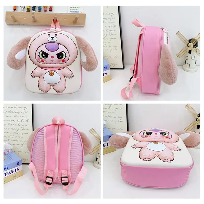 کوله پشتی فانتزی سه بعدی طرح لبوبو (Labubu)