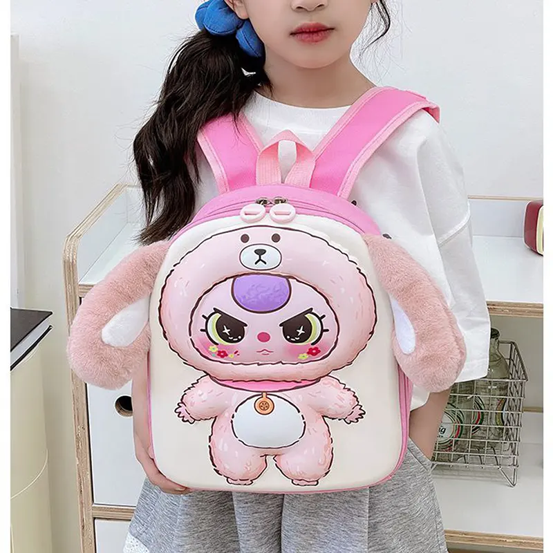 کوله پشتی فانتزی سه بعدی طرح لبوبو (Labubu)