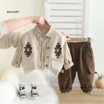 ست سه تکه ژیله، شومیز و شلوار بچگانه وارداتی (مناسب کودکان ۱ تا ۶ سال)