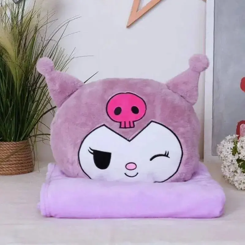 پتو بالشتی عروسکی طرح کرومی وارداتی