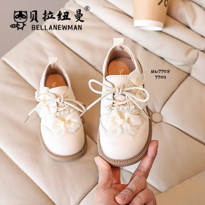 کفش کالج مجلسی مرواریدی دخترانه