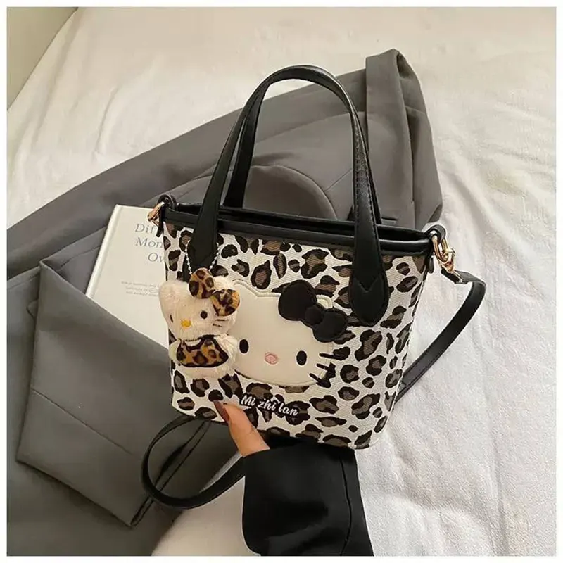 کیف دستی کیتی طرح پلنگی وارداتی