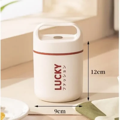 ظرف غداهای استیل طرح lucky