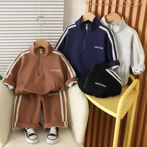 ست سویشرت شلوار اسپرت BBXSTUDIO (مناسب ۱ تا ۶ سال)